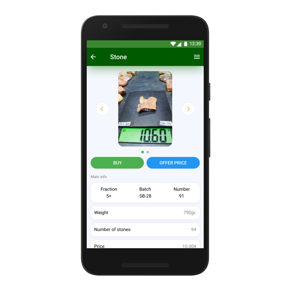 Мобильное приложение для облачной eCommerce платформы