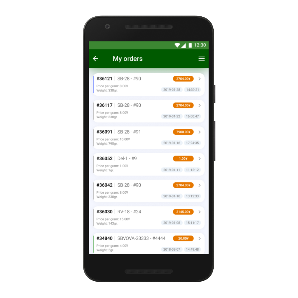 Мобильное приложение для облачной eCommerce платформы